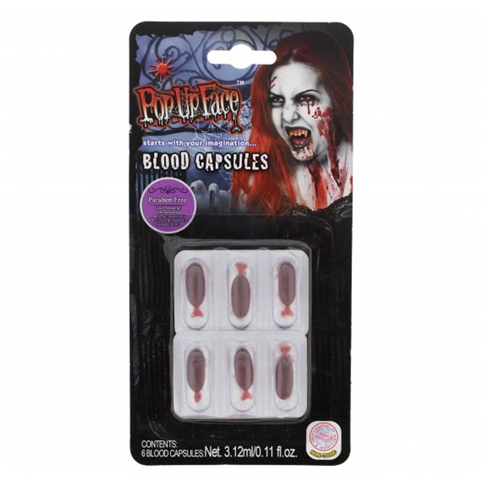 Zac's Alter Ego - Blood capsules Fake Blood - Red